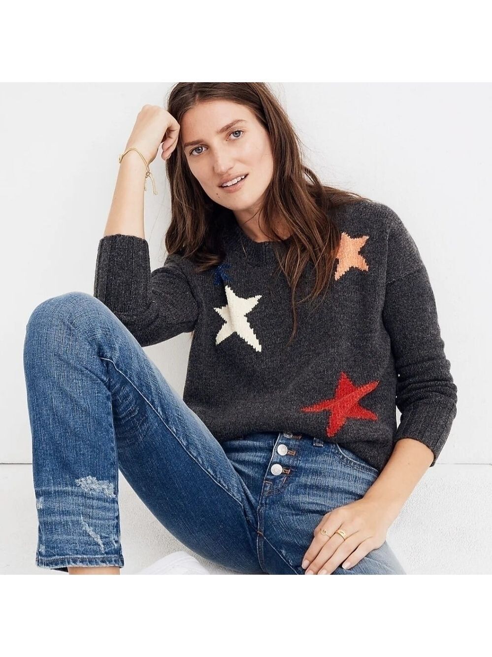 Madewell Starry Night Pullover Sweater